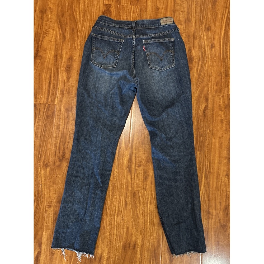 Levis 505 Womens Stretch Denim Straight Leg Jeans Size 8 Red Tab *read*‎